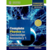 9780198390244, COMPLETE PHYS CAM SEC 1/CHECK STUD BK: Thorough Preparation for Cambridge Checkpoint - Rise to the Challenge of Cambridge IGCSE (Complete Science for Cambridge Secondary 1), Helen Reynolds (Author), Oxford University Press, Paperback, English, Worldwide