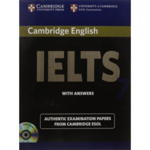 9780521186315, Camb IELTS 7 : With Answers WITH 2ACDS (SOUTH ASIAN EDN), Cambridge Esol (Author), Cambridge University Press, Paperback, English, Worldwide