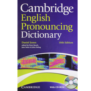 9781107669208, English Pronouncing Dictionary,18 Ed. (pb +cd-rom) - Jones, Jones (Author), ‎Cambridge University Press; Eighteenth edition, Paperback, English, Worldwide