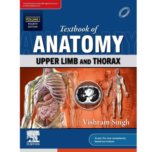 9788131264812, Textbook of Anatomy: Upper Limb and Thorax, Vol. 1 -4E, Singh (Author), Elsevier(INR), Paperback, English, Worldwide