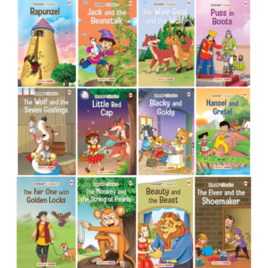 9789389225341, Forever Classics (Set of 12 Fairy Tales with Colourful Pictures) - Story Books for Kids - Rapunzel, The Wise Goat and the Wolf, Jack and the ... Hansel and Gretel, Beauty and the Beast, Maple Press (Author), Maple Press, Paperback, English, Worldwide